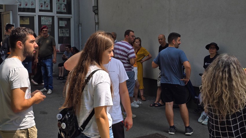 Studenti u blokadi iz Visoke zdravstvene škole