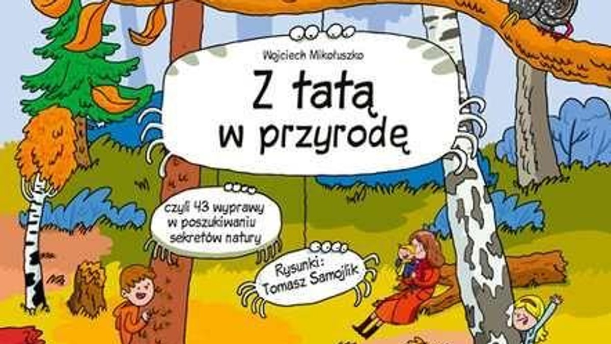 Okładka książki Z tatą w przyrodę 