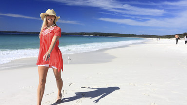 Hyams Beach w Australii - plaża z najbielszym piaskiem na świecie