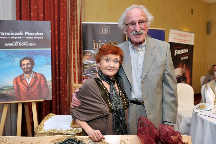 Franciszek Pieczka i Barbara Krafftówna
