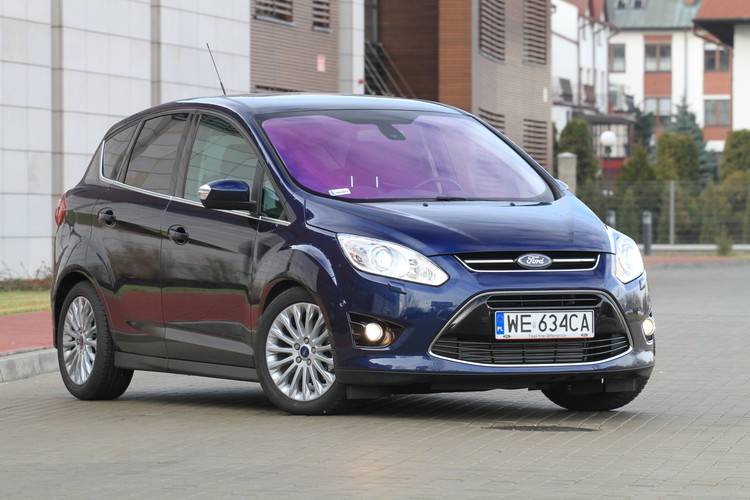 Ford c-max - najmniej awaryjny samochód w klasie vanów z przebiegiem do 50 tys. km