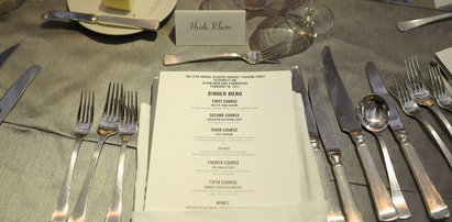 Pokazali menu z bankietu po gali Oscarów