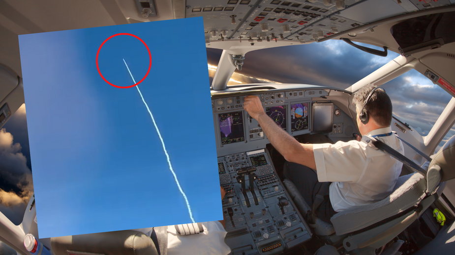 Spotkanie samolotu pasażerskiego z chińską rakietą. "Natychmiast skręć w lewo!"