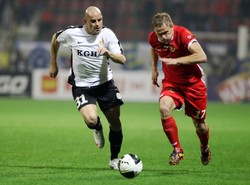 Widzew pokonał KGHM. Strzelił Bruno