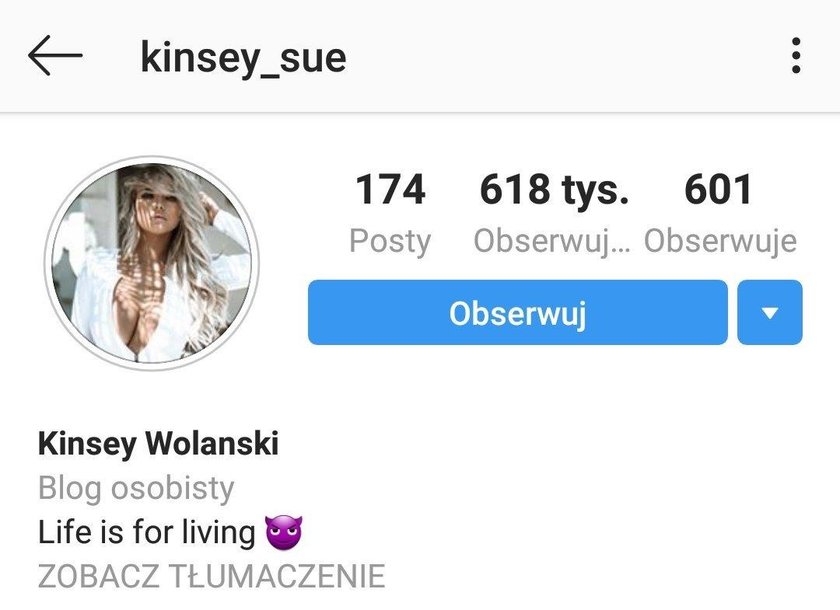 Przerwała mecz Ligi Mistrzów. Teraz na Kinsey Wolanski spadł bolesny cios