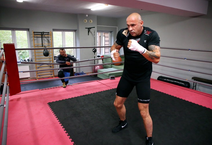 Przemysław Saleta szykuje się do walki z Tomaszem Adamkiem