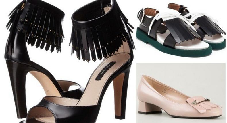 tassled and fringes shoes/sandals