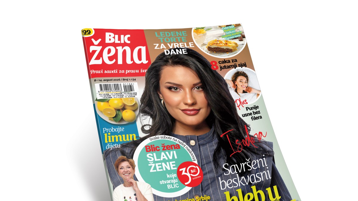 Od 8 avusta stiže nova "Blic žena" sa poklonom koji se čuva
