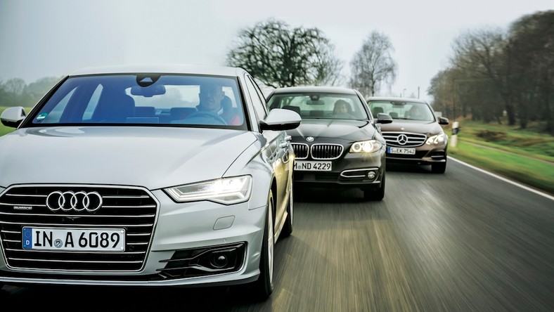 Audi A6, BMW serii 5, Mercedes klasy E czyli porównanie