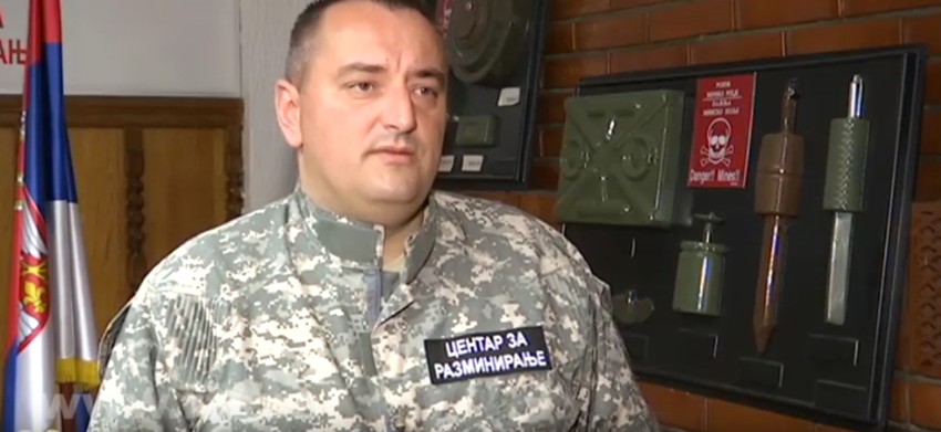 Bojan Glamočlija, direktor Centra za razminiranje