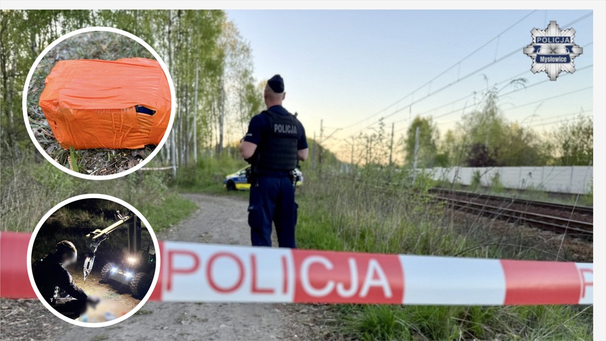 Alarm w Mysłowicach. Po co porzucił przy torach audi z dziwną zawartością?