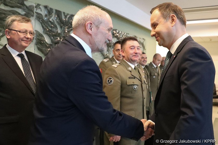 Antoni Macierewicz i Andrzej Duda