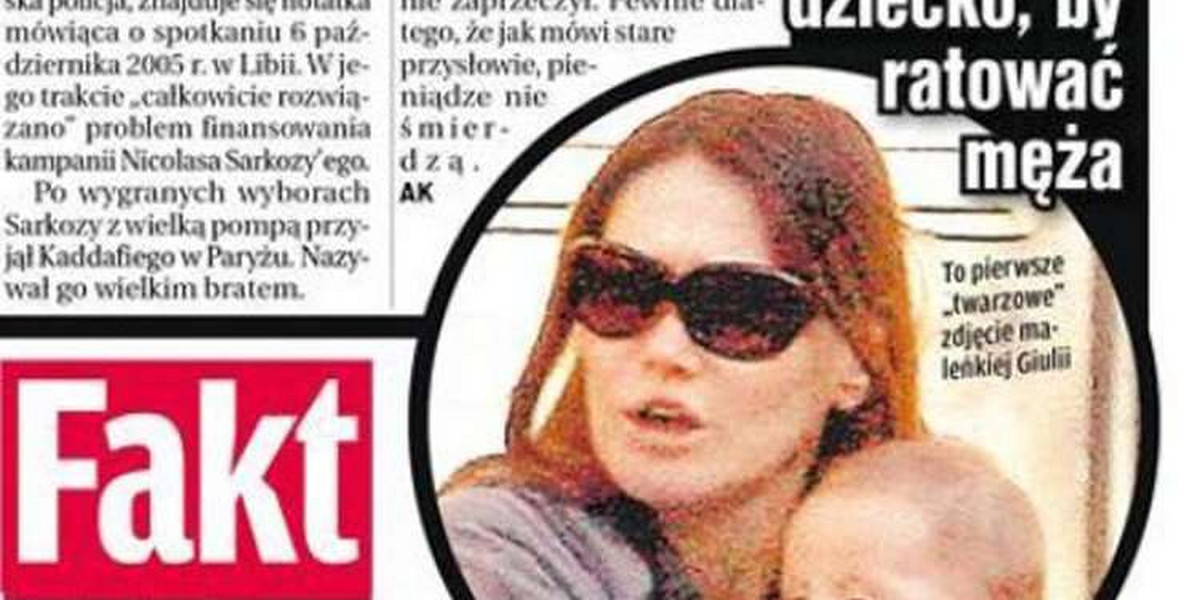 Carla Bruni pokazała córeczkę