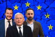 Jarosław Kaczyński, Matteo Salvini, Santiago Abascal