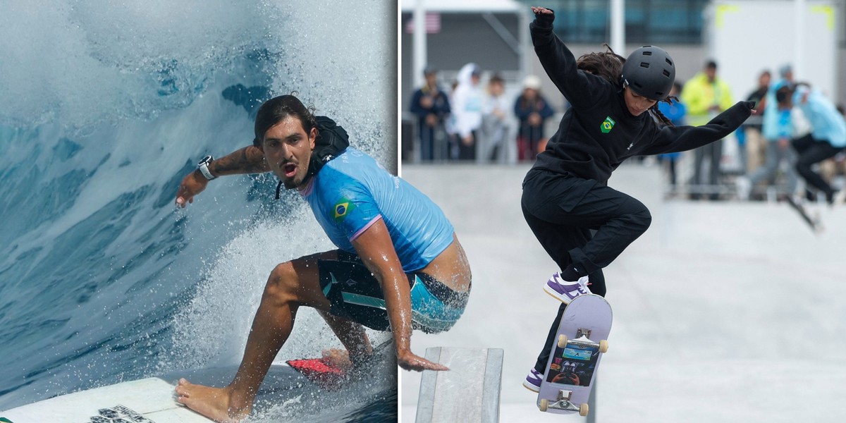 Surfer Joao Chianca i Rayssa Leal nie wstydzą się swojej wiary w Jezusa Chrystusa.