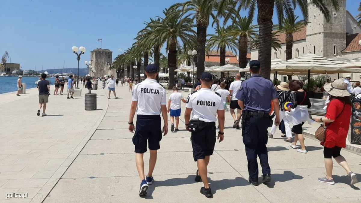 Policjanci z Polski zakończyli akcje w Chorwacji i Bułgarii. "Pracy był ogrom"