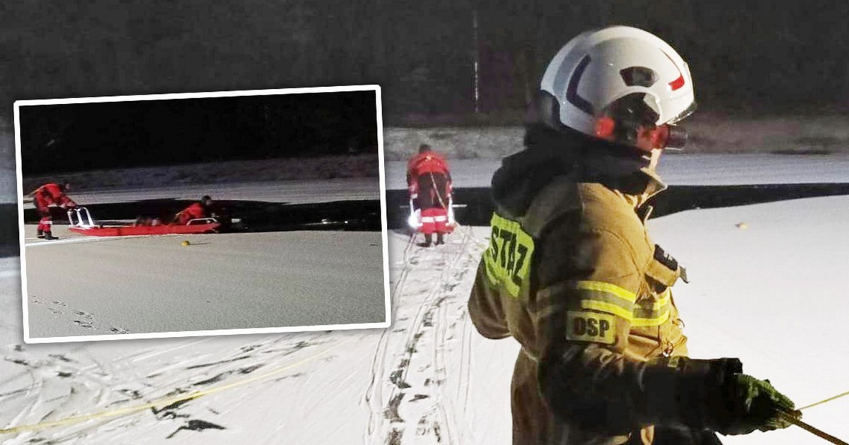 Matka i 7-letni syn wpadli do zamarzniętego stawu. Tragiczne wieści ze szpitala