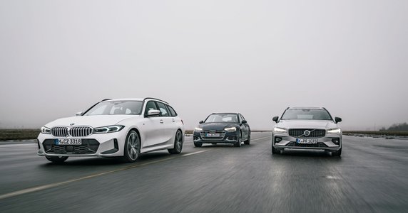 Audi A4, BMW serii 3, Volvo V60 – porównanie kombi klasy średniej