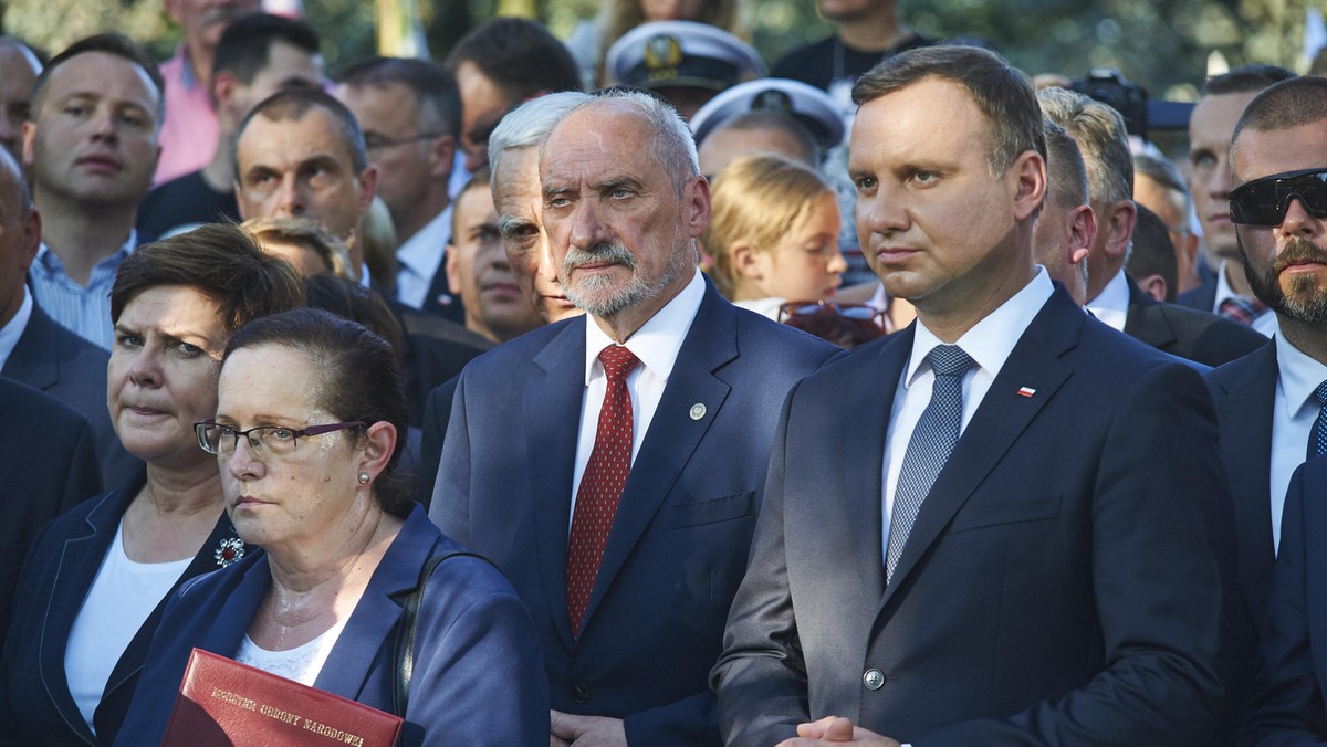 Andrzej Duda, Antoni Macierewicz, Beata Szydło 