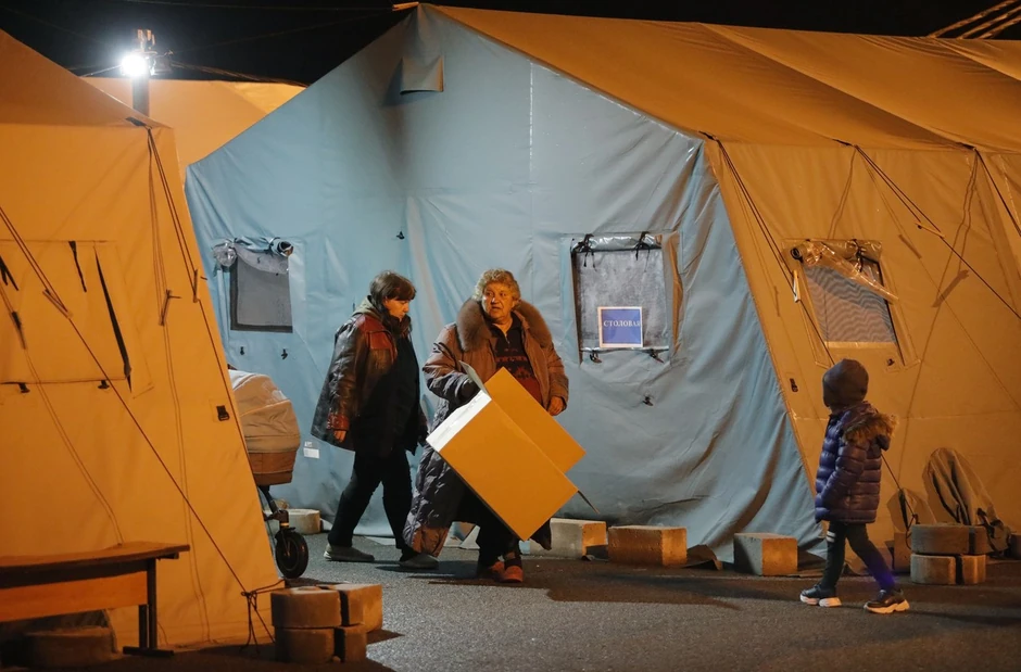 Ukrajinske izbeglice u Belgorodu