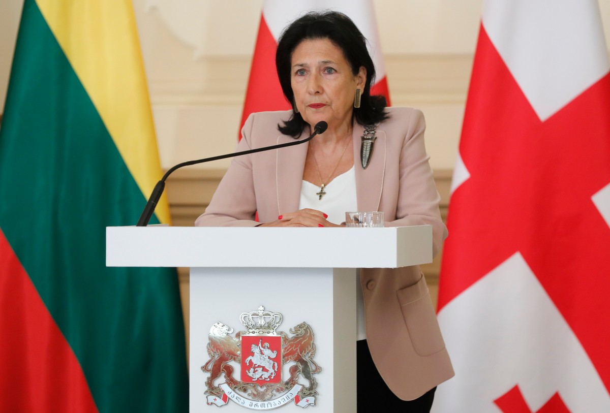 Prezydent Gruzji Salome Zurabiszwili