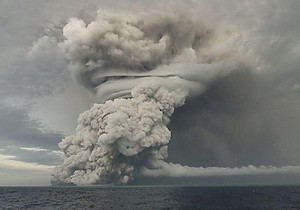 Ilsutracija: Vulkanska erupcija