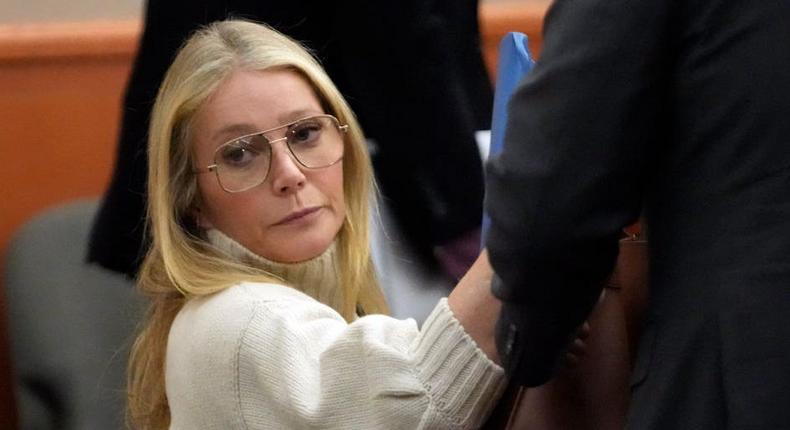 Gwyneth Paltrow in court for skiing 'out of control'Getty Images