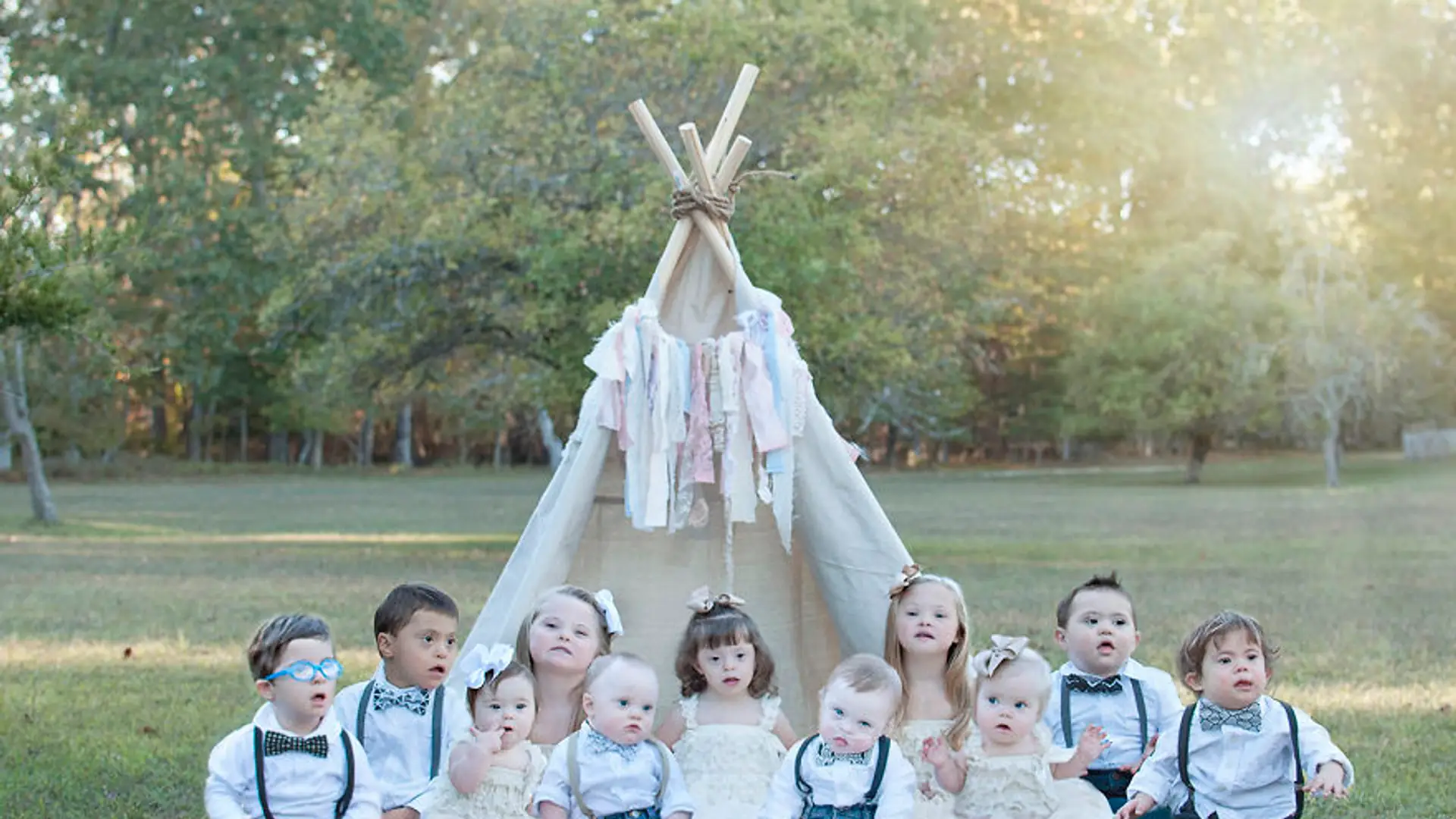 Porażająca ilość aborcji na chorych dzieciach zmotywowała fotografkę do przygotowania tej sesji - pięknej i promiennej!