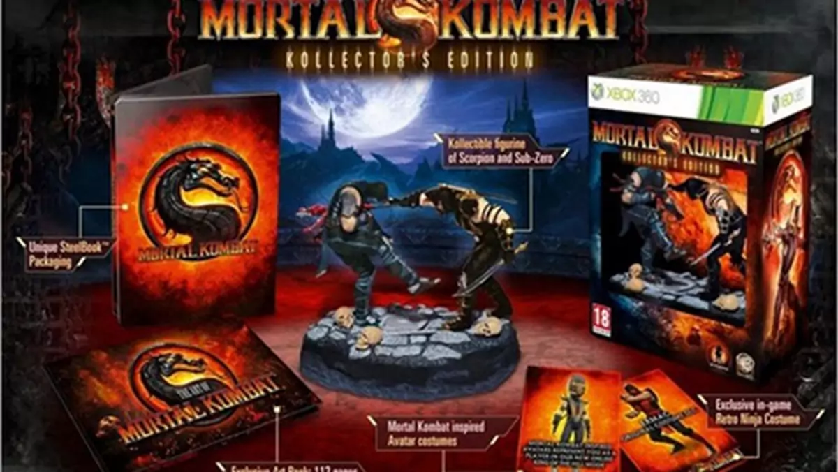 Nowy trailer Mortal Kombat pokazuje figurki z edycji kolekcjonerskiej
