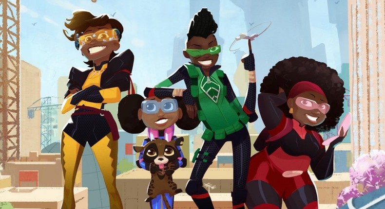 Mama K’s Team 4 is Netflix's first original animated series from Africa (variety)