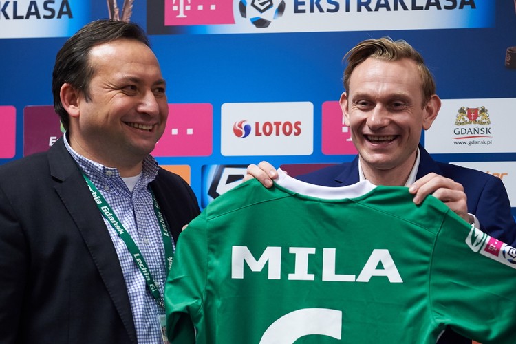 T-Mobile Ekastraklasa: Sebastian Mila piłkarzem Lechii Gdańsk