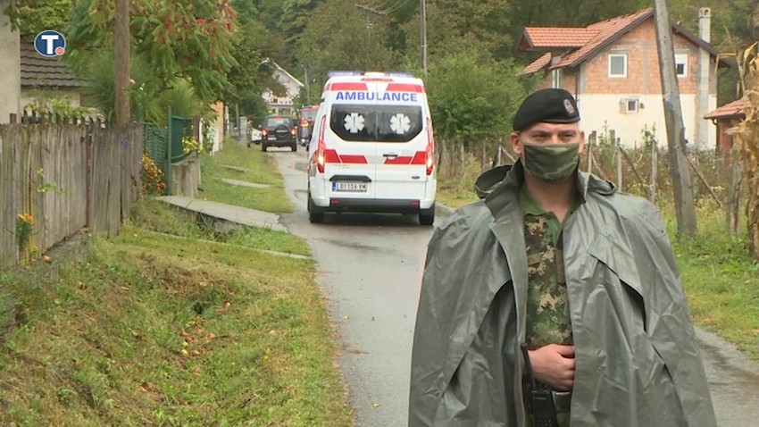 Fotografija sa uviđaja kod Malog Zvornika