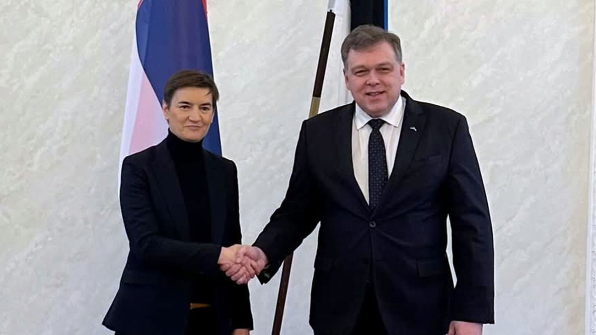 Ana Brnabić i Lauri Husar