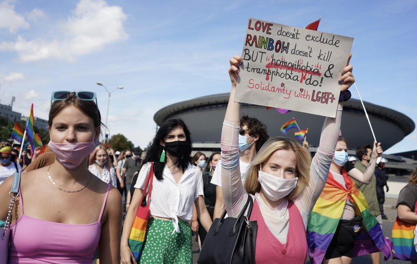 Marsz Równości przeszedł ulicami Katowic