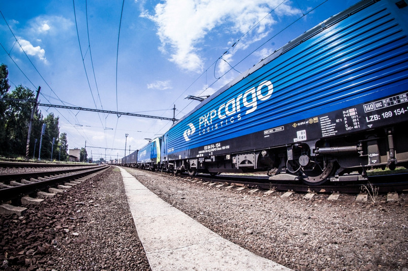 PKP Cargo - pociąg towarowy