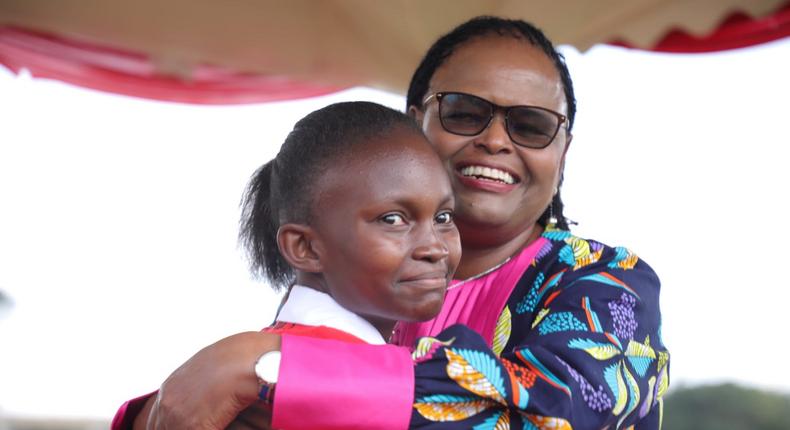 Chief Justice Martha Koome offers to pay Lucy Njoki's school fees at Loreto High School 