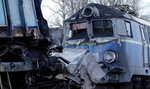 Zderzenie dwóch pociągów w Myszkowie. Ranny maszynista 