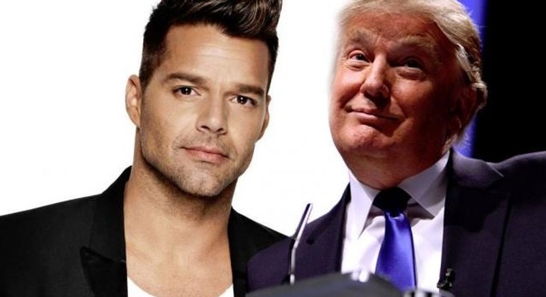 Ricky Martin blasts Donald Trump for throwing racial slurs at Latinos