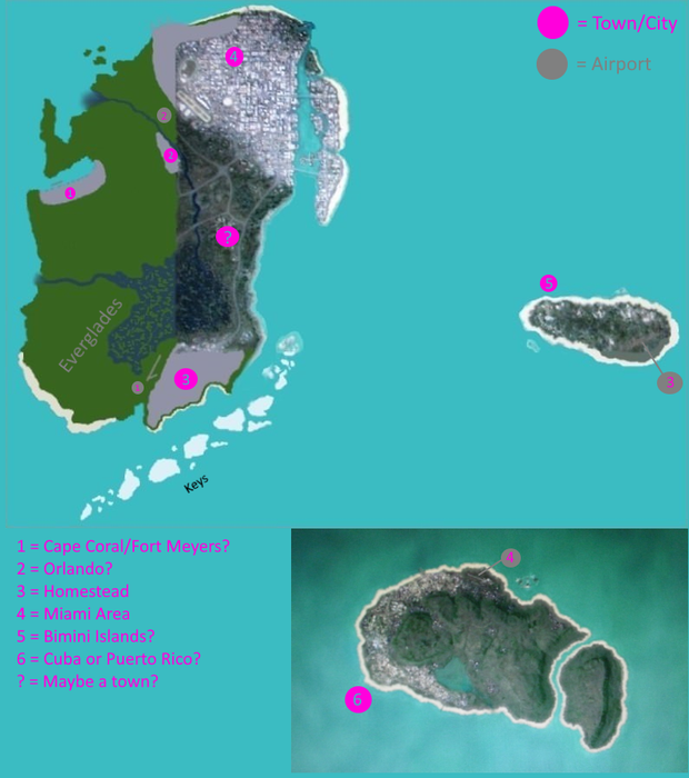 GTA VI map