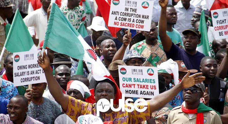 Labour protest causes heavy traffic,  renders commuters stranded in Lagos