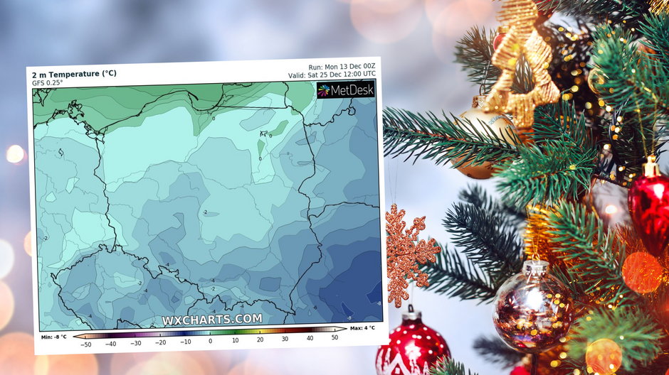 Mamy szansę na zimową pogodę w Boże Narodzenie