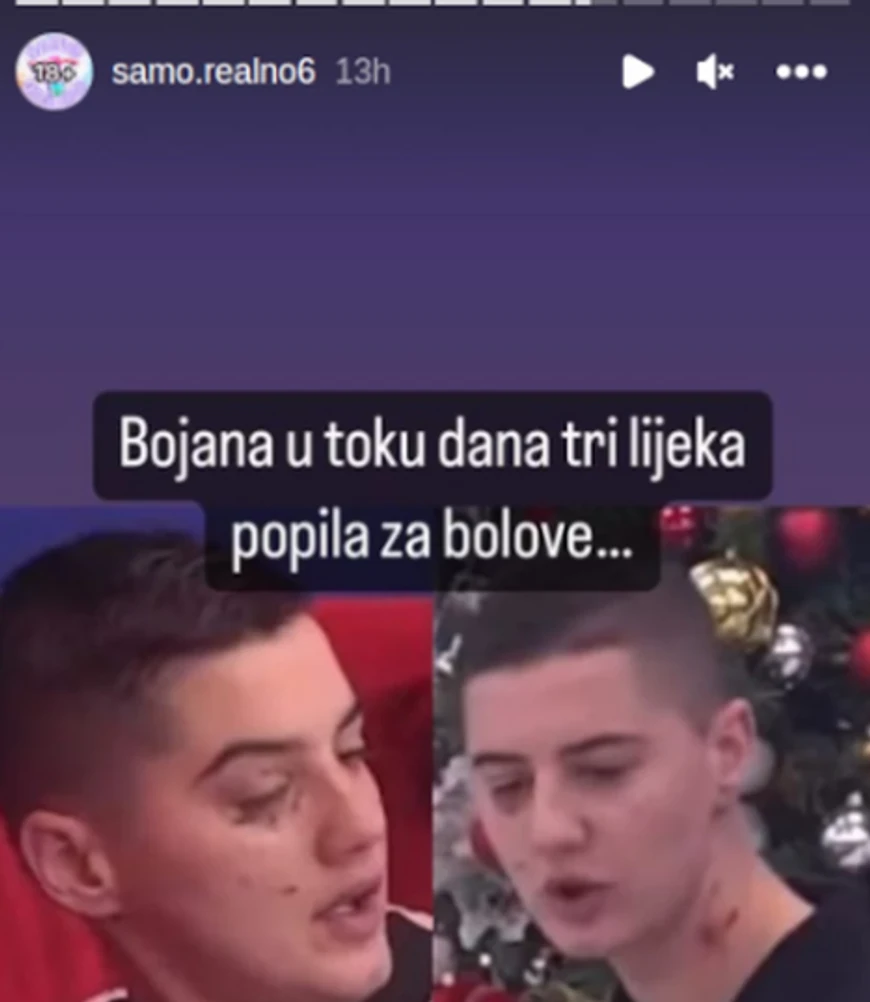 Bojana Pavlović, izgrebana u Zadruzi