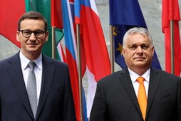 Viktor Orban i Mateusz Morawiecki