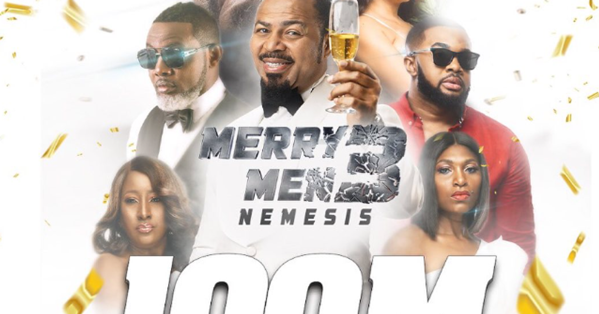 ‘Merry Men 3’ drops two spots despite ₦100 million gross