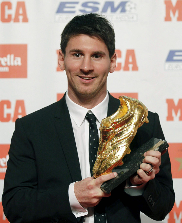 Messi odebrał "Złoty But". Piłkarz podziękował kolegom z Barcelony