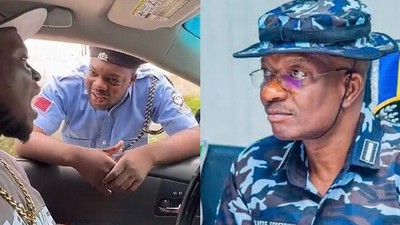 The police say Cute Abiola will be punished for rubbishing its uniform in his skits. [Tribune]