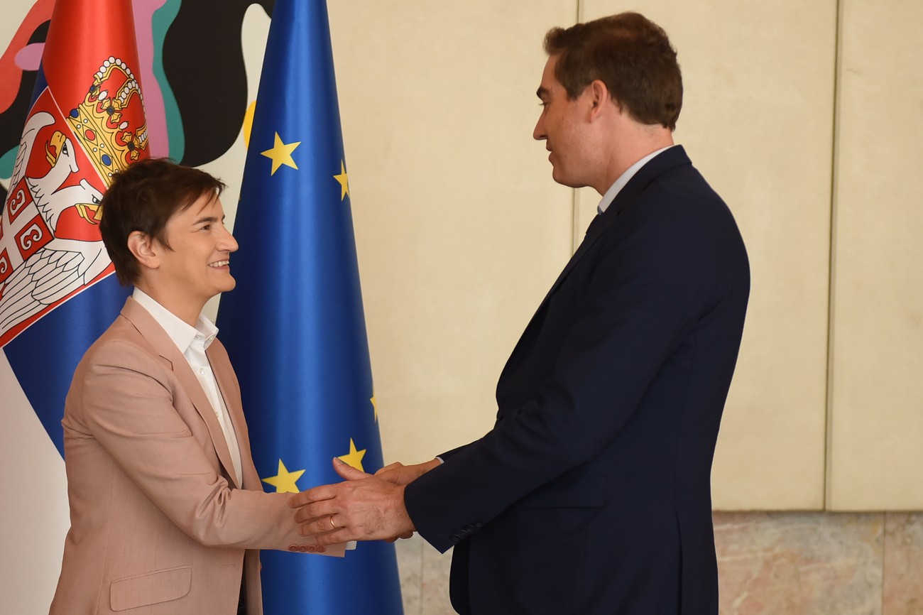 &#34;Očekujemo nastavak saradnje&#34;: Brnabić se sastala sa ministrom spoljne trgovine Francuske