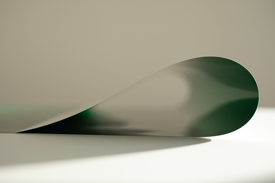 Wolfgang Tillmans, "Paper drop (green)" (2019)