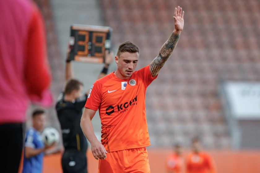 26.08.2018 KGHM ZAGLEBIE LUBIN - LECH POZNAN EKSTRAKLASA PILKA NOZNA