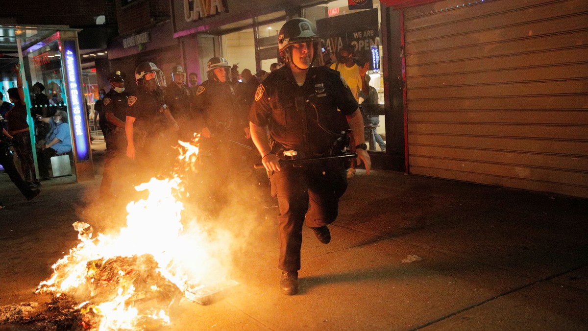 USA protesty po zabójstwie w Minneapolis